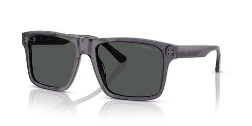 Transparent Dark Grey / Smoke (610687)