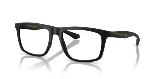 Emporio Armani EA4235 - Matte Black / Clear (50011W)