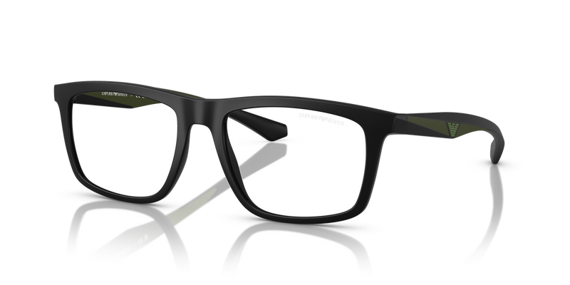 Emporio Armani EA4235 in Matte Black - Front View