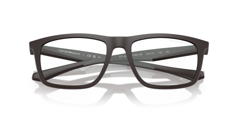 Emporio Armani EA4235 in Matte Brown - Alternate View