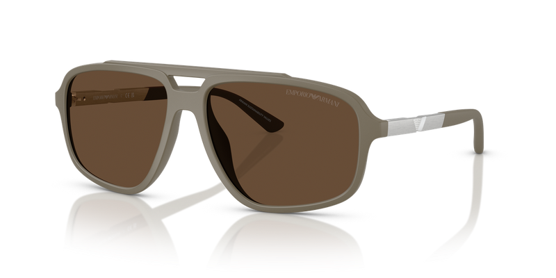 Emporio Armani EA4236U in Matte Beige - Front View