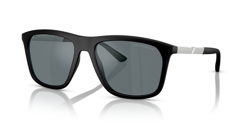 Emporio Armani EA4237F in Matte Black - Front View