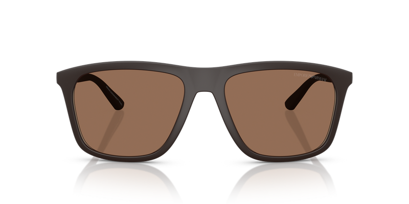 Emporio Armani EA4237 in Matte Dark Brown - Alternate View
