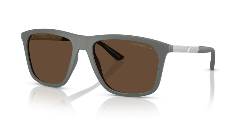 Emporio Armani EA4237 in Matte Grey - Alternate View