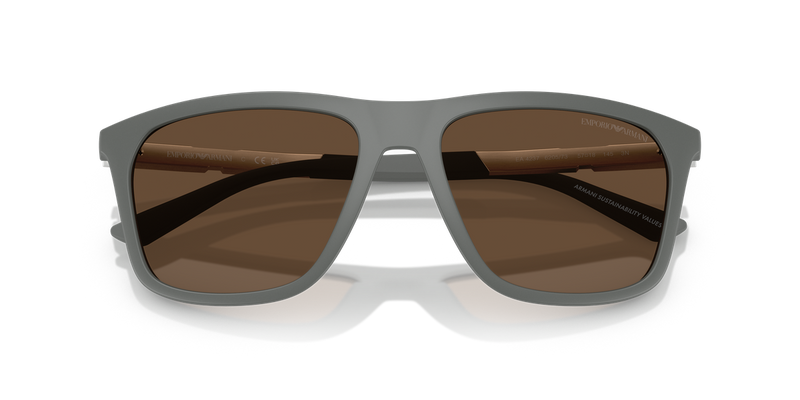 Emporio Armani EA4237 in Matte Grey - Alternate View