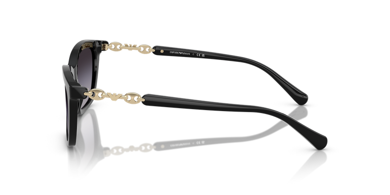 Emporio Armani EA4238 in Shiny Black - Alternate View