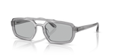 Shiny Transparent Grey / Light Grey (620287)