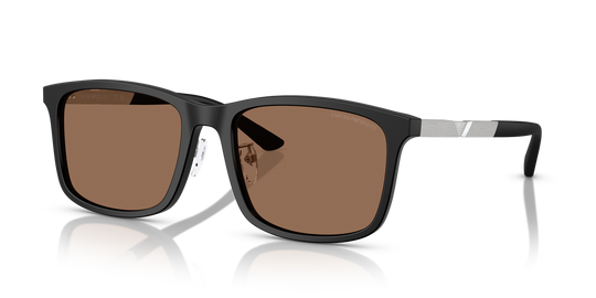 Emporio Armani EA4241D - Matte Black / Dark Brown (500173)