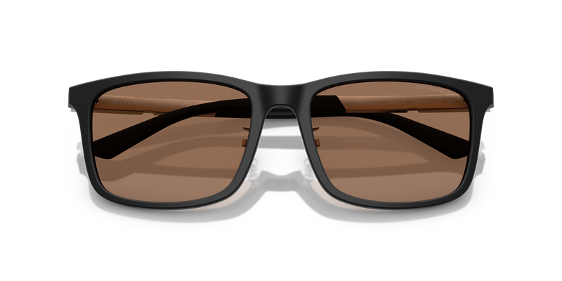 Emporio Armani EA4241D in Matte Black - Side View