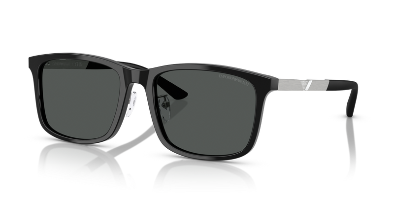 Emporio Armani EA4241D in Shiny Black - Alternate View