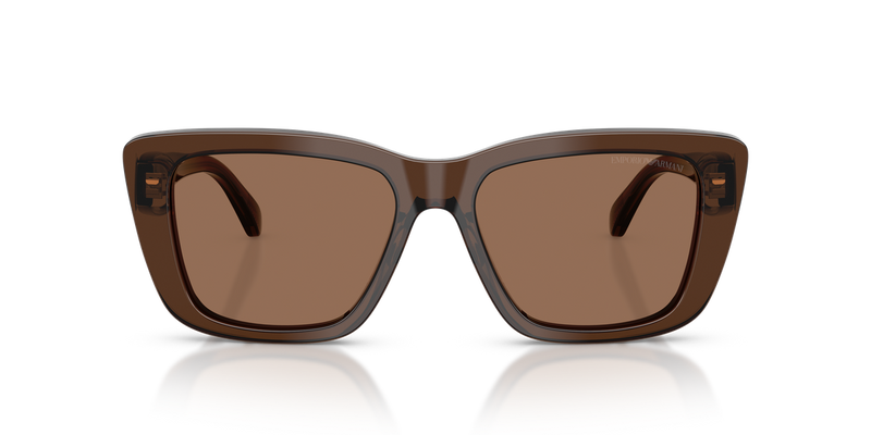 Emporio Armani EA4246U in Shiny Transparent Brown - Alternate View