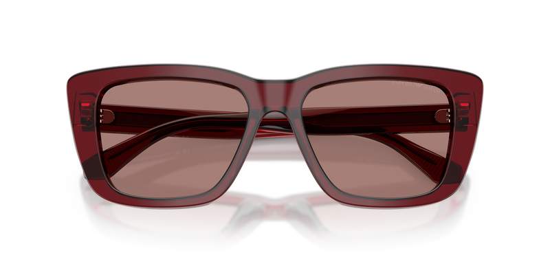 Emporio Armani EA4246U in Shiny Transparent Bordeaux - Alternate View