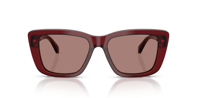 Emporio Armani EA4246U in Shiny Transparent Bordeaux - Alternate View