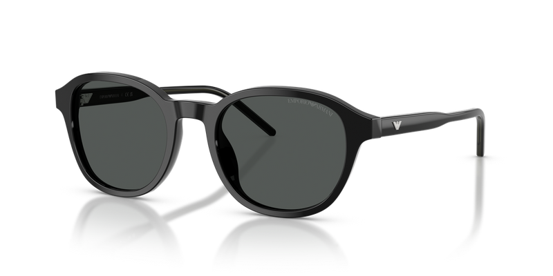 Emporio Armani EA4247U in Shiny Black - Front View