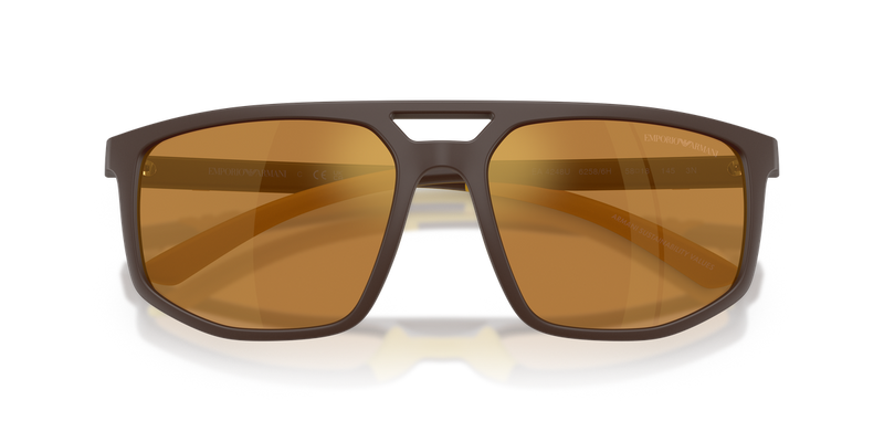 Emporio Armani EA4248U in Matte Brown - Alternate View