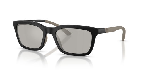 Matte Black / Light Grey Flash Silver (50016G)