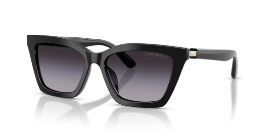 Emporio Armani EA4250U - Shiny Black / Gradient Grey (50178G)