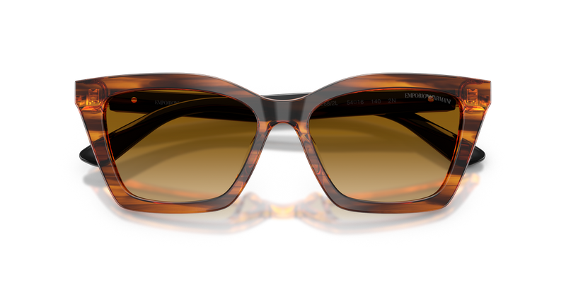 Emporio Armani EA4250U in Shiny Striped Yellow - Alternate View