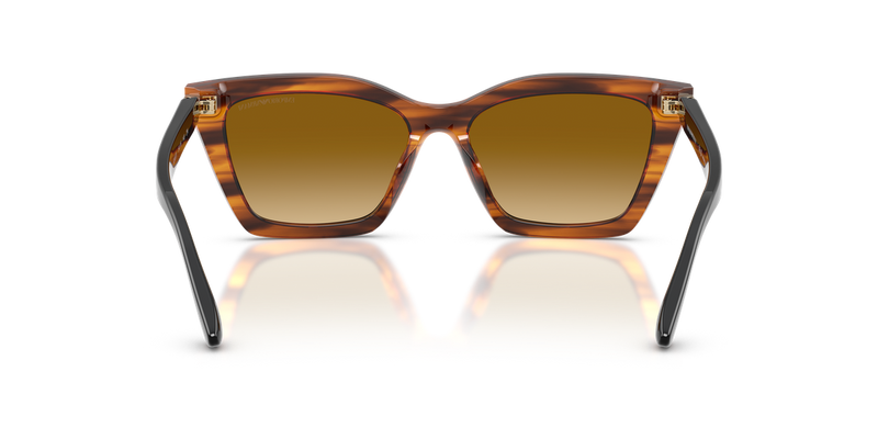 Emporio Armani EA4250U in Shiny Striped Yellow - Alternate View