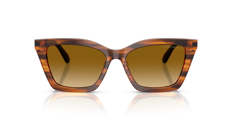 Emporio Armani EA4250U in Shiny Striped Yellow - Alternate View