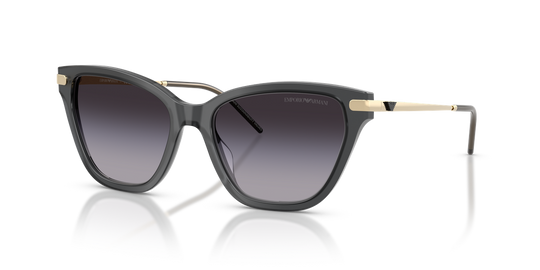 Emporio Armani EA4251F - Shiny Opal Black / Grey Gradient (62628G)