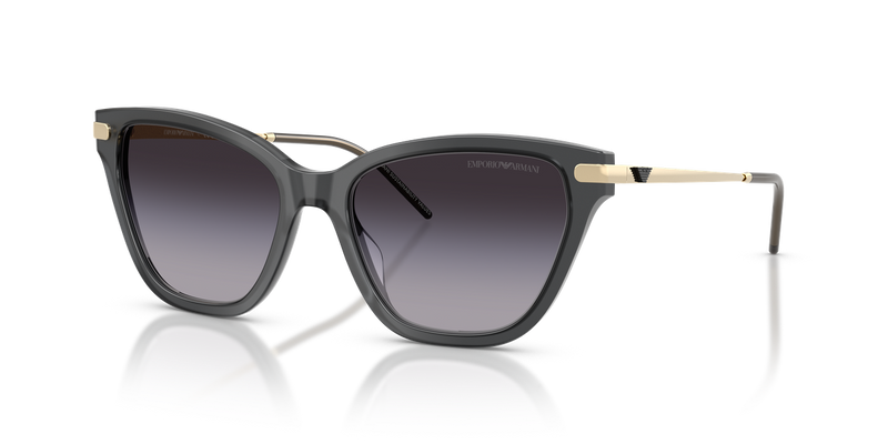 Emporio Armani EA4251F in Shiny Opal Black - Front View