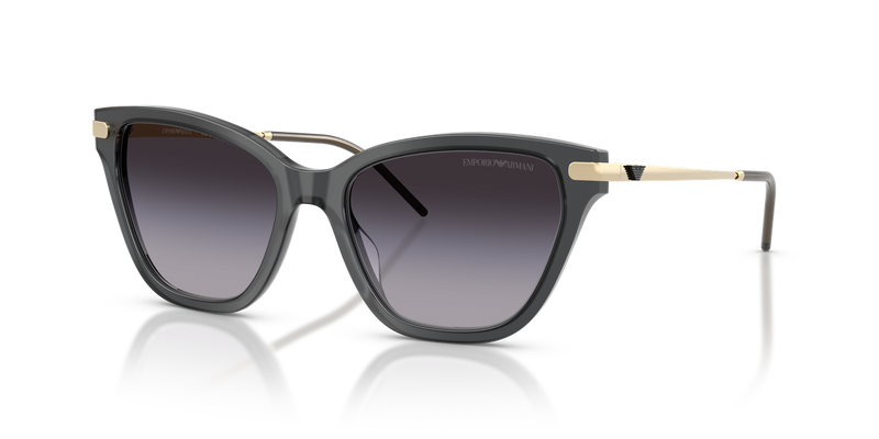 Emporio Armani EA4251 in Shiny Opal Black - Front View