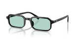 Shiny Black / Light Azure (501765)