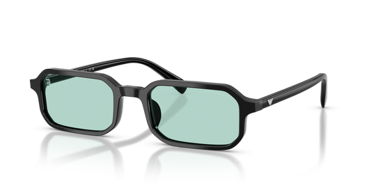 Emporio Armani EA4253U - Shiny Black / Light Azure (501765)