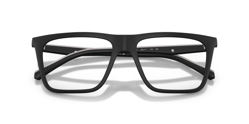 Emporio Armani EA4258F in Matte Black / Clear (50011W) - Side View