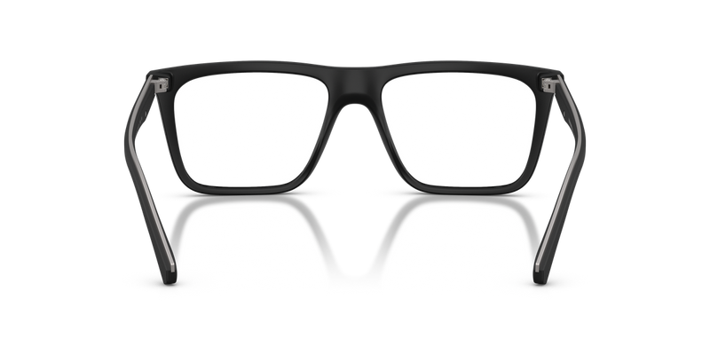 Emporio Armani EA4258F in Matte Black / Clear (50011W) - Temple Detail