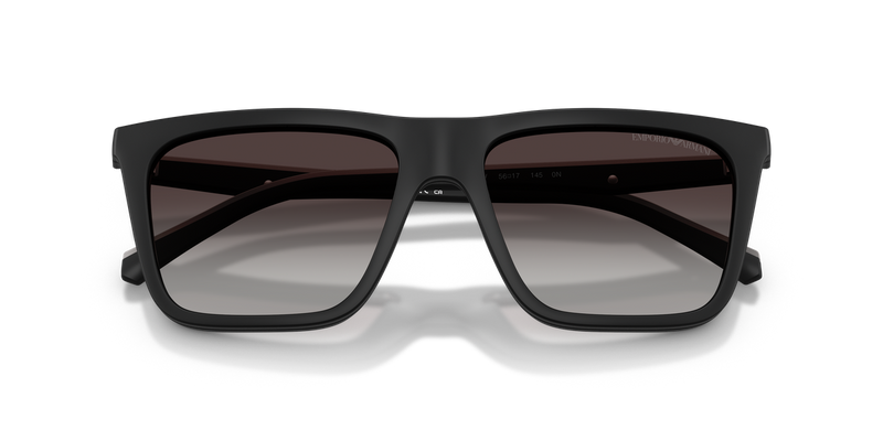 Emporio Armani EA4258F in Matte Black / Clear (50011W) - Alternate View