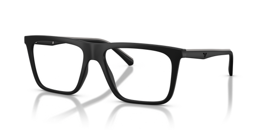 Emporio Armani EA4258 - Matte Black / Clear (50011W)