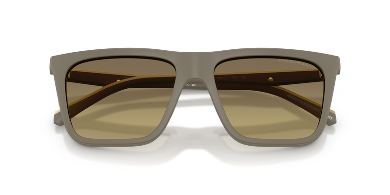 Emporio Armani EA4258 in Matte Beige / Clear (54371W) - Alternate View