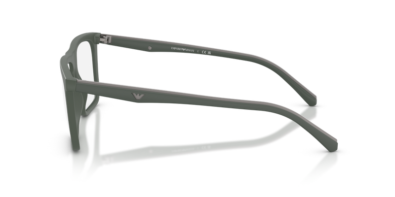 Emporio Armani EA4258 in Matte Green / Clear (63121W) - Alternate View