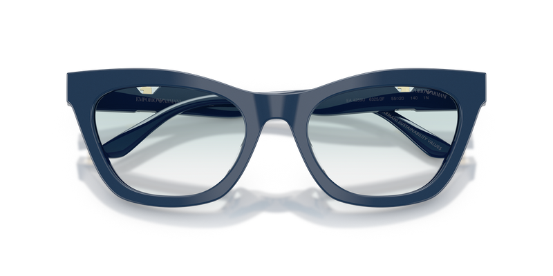 Emporio Armani EA4259U in Shiny Blue / Clear Gradient Blue (63253F) - Alternate View