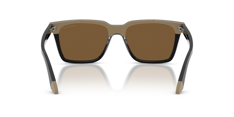 Emporio Armani EA4260F in Black/Beige - Temple Detail