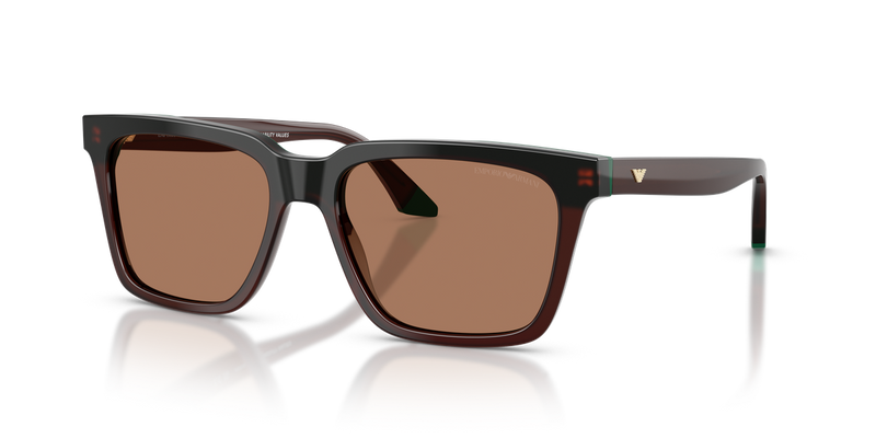 Emporio Armani EA4260 in Opaline Brown/Green / Brown (631573) - Alternate View