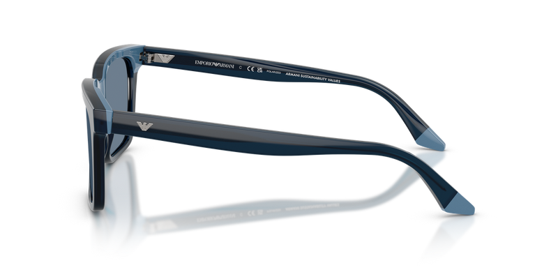Emporio Armani EA4260 in Opaline Blue / Blue Polarized (63172V) - Alternate View