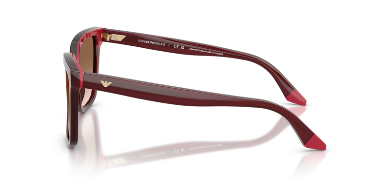 Emporio Armani EA4261F in Opal Bordeaux/Pink - Alternate View
