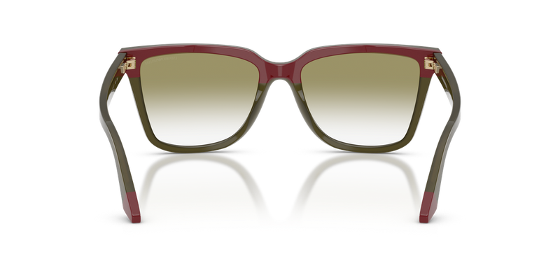 Emporio Armani EA4261 in Opal Green/Bordeaux / Clear Gradient Green (6316W0) - Alternate View