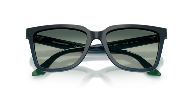 Emporio Armani EA4261 in Opal Blue/Green / Blue Gradient (631919) - Alternate View