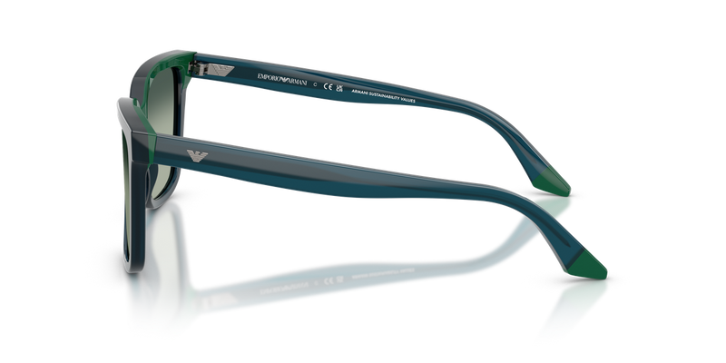Emporio Armani EA4261 in Opal Blue/Green / Blue Gradient (631919) - Alternate View