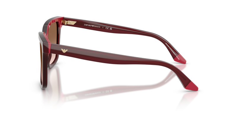 Emporio Armani EA4261 in Opal Bordeaux/Pink / Brown Gradient (632013) - Alternate View