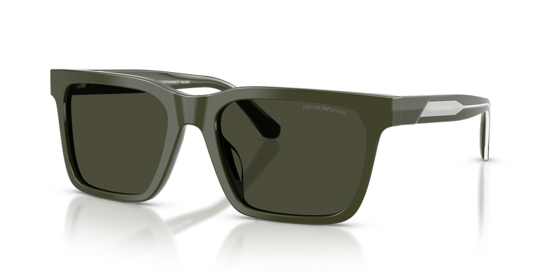 Emporio Armani EA4262U in Shiny Green / Green (632182) - Alternate View