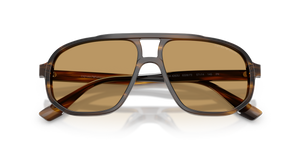 Striped Dark Green / Brown (632673)