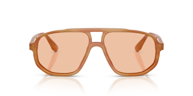 Emporio Armani EA4263U in Striped Light Brown - Alternate View