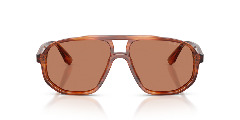 Emporio Armani EA4263U in Striped Dark Brown - Alternate View