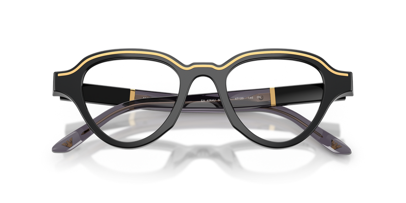 Emporio Armani EA4264U in Crystal/Cola/Lime - Side View