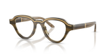 Brown On Striped Beige / Clear (63381W)